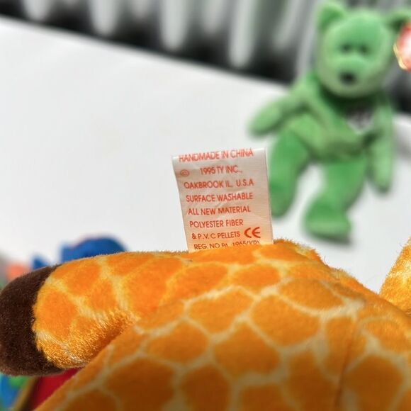 Lot of 6 rare collectible Beanie Babies - Picture 8 of 10